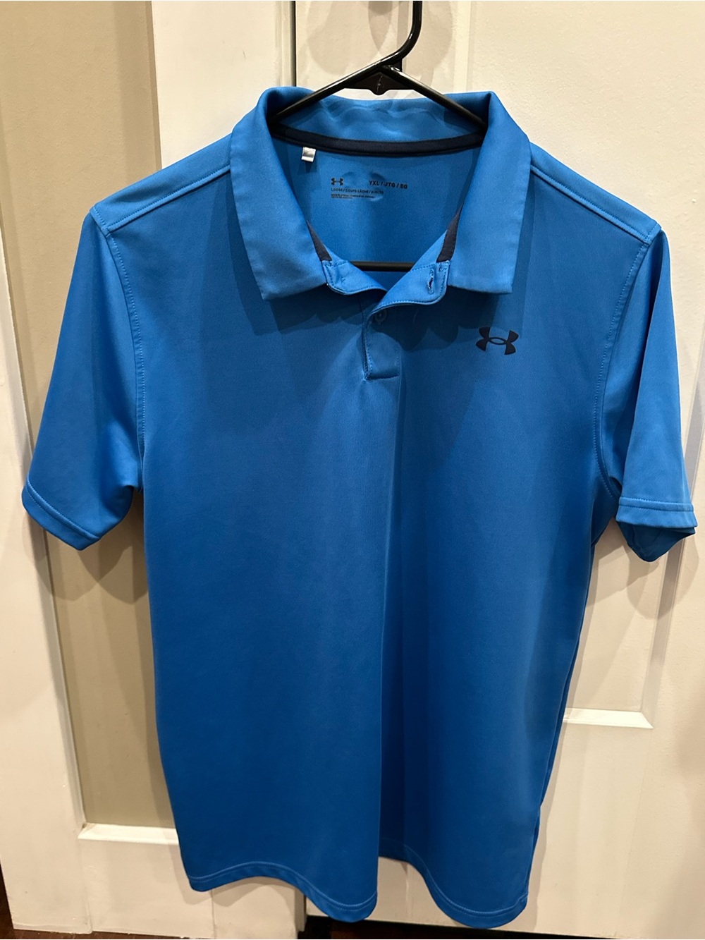 Under Armour Youth Blue Performance Polo